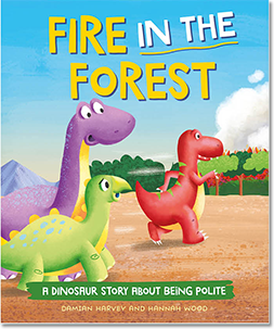 Dinosaur Story Fire in the Forest